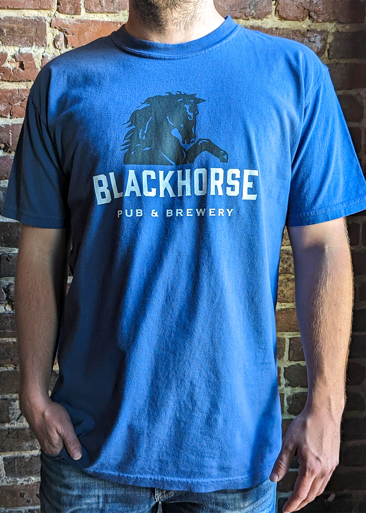 Blackhorse_Logo_T_Shirt_China_Blue_Men